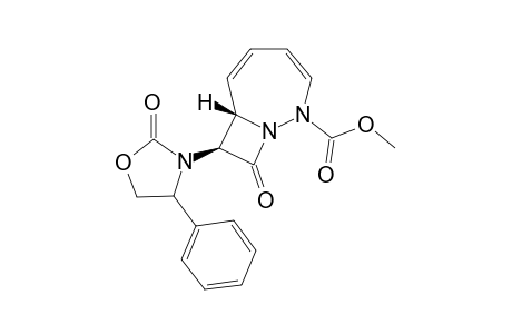 METHYL-(4'R,7S,8S)-9-OXO-8-(2'-OXO-4'-PHENYL-1',3'-OXAZOLIDIN-3'-YL)-1,2-DIAZABICYCLO-[5.2.0]-NONA-3,5-DIENE-2-CARBOXYLATE