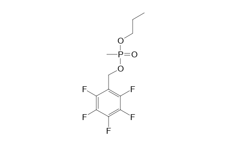 Propyl pentafluorobenzyl methylphosphonate