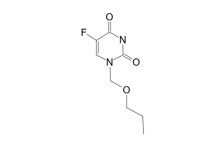 1H-Pyrimidine-2,4-dione, 5-fluoro-1-propoxymethyl-