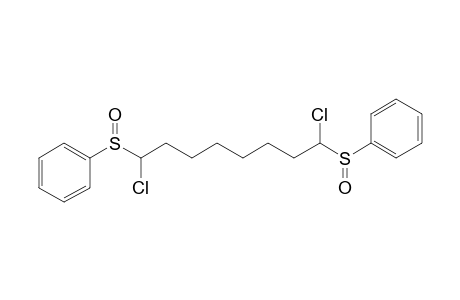 1,8-Dichloro-1,8-di(phenylsulfinyl)octane