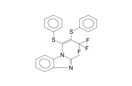 (Z)-1-[1,2-BIS(MERCAPTOPHENYL)-3,3,3-TRIFLUOROPROPENYL]-2-METHYLBENZIMIDAZOLE