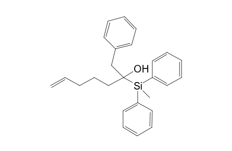 2-(Diphenylmethyl)-1-phenyl-6-hepten-2-ol