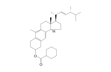 Anthraergostatetraenol hexahydrobenzoate