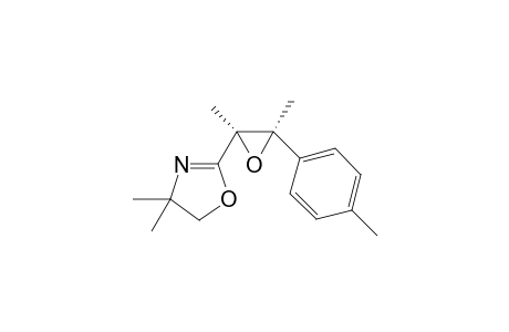 (R*,R*)-2,3-Epoxy-2-(4,4-dimethyl-2-oxazolin-2-yl)-3-p-tolylbutane