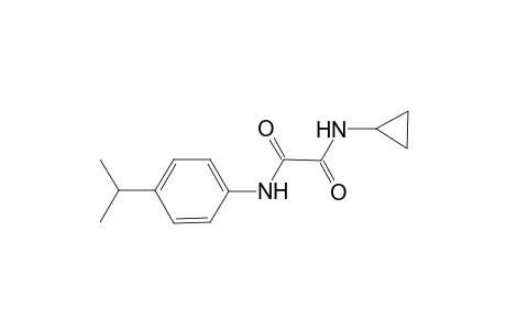 N-cyclopropyl-N'-(4-isopropylphenyl)oxamide