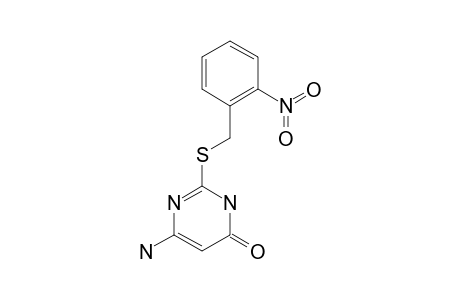 2-ORTHO-NITRO-BENZYLTHIO-6-AMINOURACIL