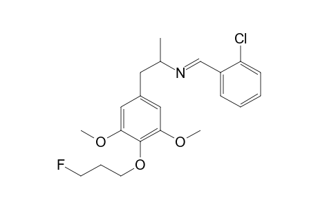 1-(2-Chlorophenyl)-N-(1-[4-(3-fluoropropoxy)-3,5-dimethoxyphenyl]propan-2-yl)methanimine