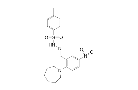 p-toluenesulfonic acid, [2-(hexahydro-1H-azepin-1-yl)-5-nitrobenzylidene]hydrazide