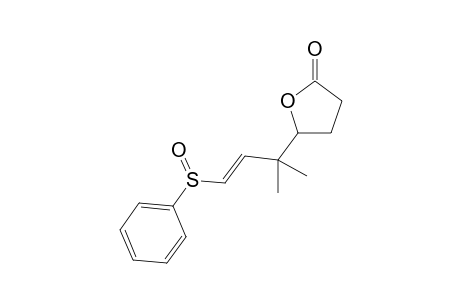 (2'E,3RS,RsSs)-3-[1',1'-dimethyl-3'-(phenylsulfinyl-prop-2'-enyl]butan-4-olide