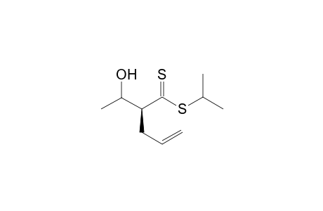 Syn.-Isopropyl 2-(1-Hydroxyethyl)pent-4-enedithioate isomer