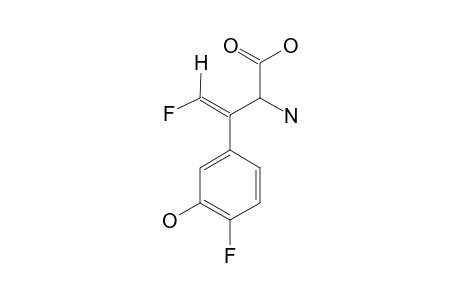 4-FLUORO-(E)-BETA-(FLUOROMETHYLENE)-M-TYROSINE