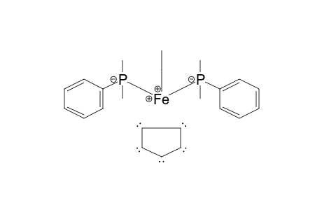 Iron, (.eta.5-2,4-cyclopentadien-1-yl)bis(dimethylphenylphosphine)ethyl-