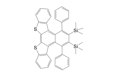 5,8- Diphenyl-6,7-bis(trimelhylsilyl)naphtho[2,1-b:3,4-b']bis[1]benzothiophene