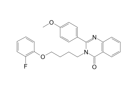 3-[4-(2-fluorophenoxy)butyl]-2-(4-methoxyphenyl)-4(3H)-quinazolinone