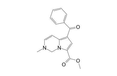 7-Methoxycarbonyl-2-methyl-5-benzoylpyrrolo[1,2-c]pyrimidine