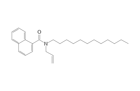 1-Naphthamide, N-allyl-N-dodecyl-