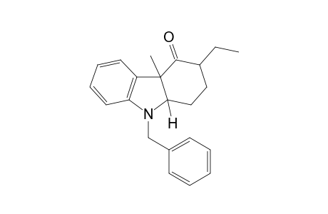 cis-N-Benzyl-3-ethyl-4a-methyl-1,2,3,4,11,12-hexahydro-carbazol-4-one