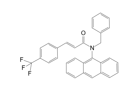 N-Benzyl-N-(4-trifluoromethylcinnamoyl)-9-aminoanthracene