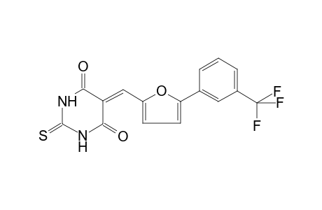 2-thioxo-5-({5-[3-(trifluoromethyl)phenyl]-2-furyl}methylene)dihydro-4,6(1H,5H)-pyrimidinedione