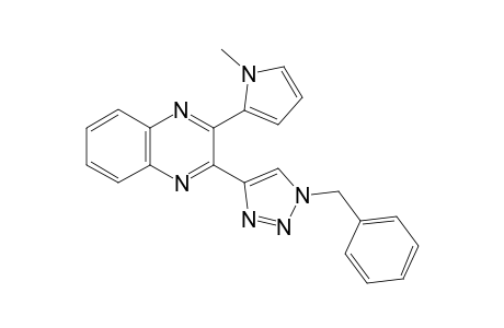 2-(1-Benzyl-1H-1,2,3-triazol-4-yl)-3-(1-methyl-1H-pyrrol-2-yl)quinoxaline