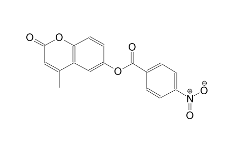 4-Methyl-2-oxo-2H-chromen-6-yl 4-nitrobenzoate