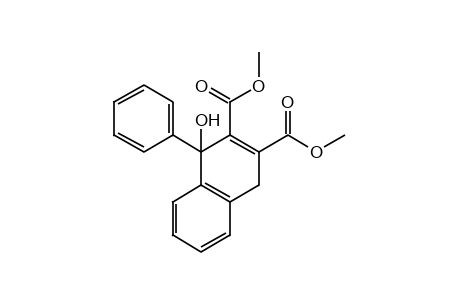 1,4-dihydro-1-hydroxy-1-phenyl-2,3-naphthalenedicarboxylic acid, dimethyl ester