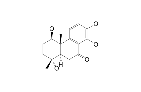 18-NOR-1-BETA,4-ALPHA,13,14-TETRAHYDROXY-8,11,13-PODOCARPATRIEN-7-ONE