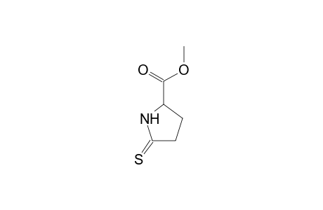 2-Pyrrolidinecarboxylic acid, 5-thioxo-, methyl ester