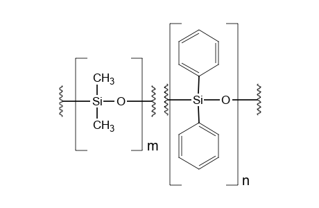 Poly(dimethylsiloxane-co-diphenylsiloxane) copolymer 80/20