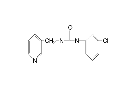 1-(3-chloro-p-tolyl)-3-[(3-pyridyl)methyl]urea