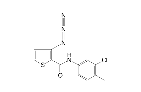 3-azido-3'-chloro-2-thiophenecarboxy-p-toluidine