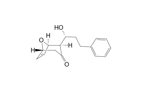 (1R,2R,5R)-2-((R)-1-Hydroxy-3-phenylpropyl)-8-oxabicyclo[3.2.1]oct-6-en-3-one
