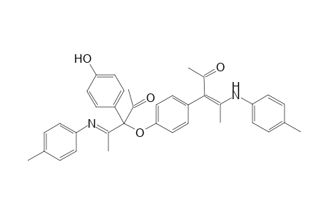 4-[(p-Tolyl)imino]-3-(4'-hydroxyphenyl)pentan-2-one - Dimer product-