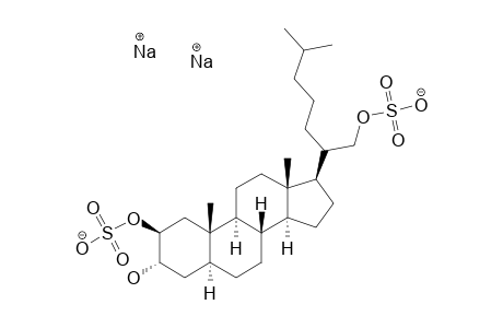 (20R)-5-ALPHA-CHOLESTANE-2-BETA,3-ALPHA,21-TRIOL-2,21-DISULFATE