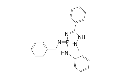 3H-1,2,4,3-Triazaphosphol-3-amine, 1,2,3,3-tetrahydro-2-methyl-N,5-diphenyl-3-[(phenylmethyl)imino]-