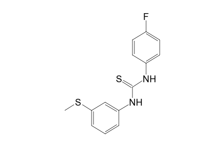 4-fluoro-3'-(methylthio)thiocarbanilide