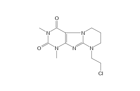 9-(2-chloroethyl)-1,3-dimethyl-6,7,8,9-tetrahydropyrimido[2,1-f]purine-2,4(1H,3H)-dione