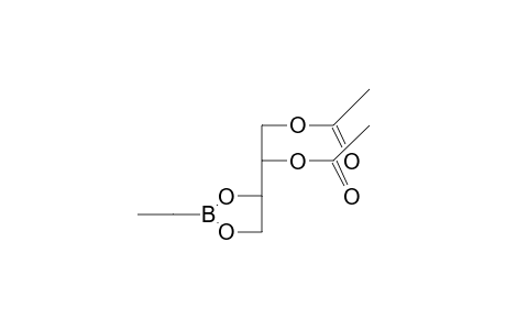 1,2-Ethanediol, 1-(2-ethyl-1,3,2-dioxaborolan-4-yl)-, diacetate, (R*,S*)-