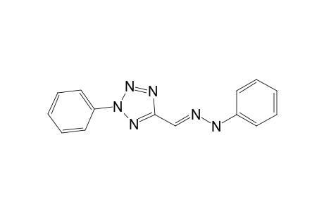 2H-Tetrazole-5-carboxaldehyde, 2-phenyl-, phenylhydrazone