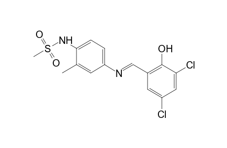 4'-[(3,5-dichlorosalicylidene)amino]methanesulfono-o-toluidide