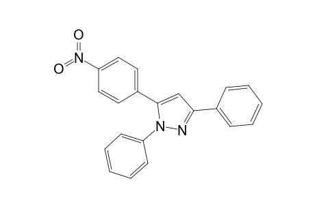 5-(4-Nitrophenyl)-1,3-diphenyl-pyrazole