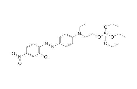 2-[4-[(E)-(2-Chloro-4-nitrophenyl)diazenyl](ethyl)anilino]ethyl triethyl orthosilicate
