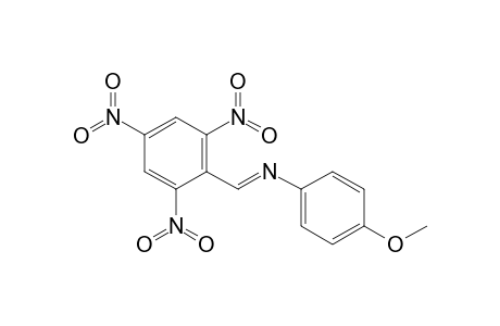 N-(2,4,6-Trinitrobenzylidene)-4-methoxyaniline