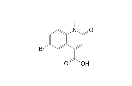 4-quinolinecarboxylic acid, 6-bromo-1,2-dihydro-1-methyl-2-oxo-