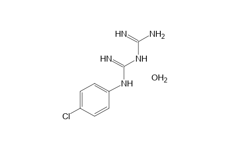 1-(p-chlorophenyl)biguanide, hydrate