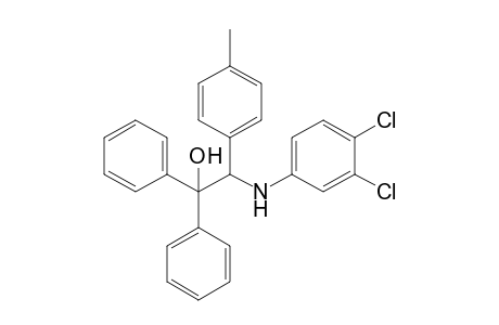 {.alpha.-[p-Methyl-.alpha.-(3,4-dichlorophenylamino)benzyl]-..alpha.-phenyl}benzylalcohol