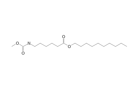 6-Aminocaproic acid, N-methoxycarbonyl-, decyl ester