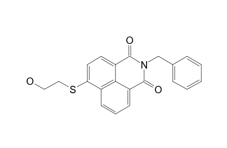 N-benzyl-4-[(2-hydroxyethyl)thio]naphthalimide