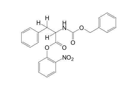N-carboxy-L-3-phenylalanine, N-benzyl o-nitrophenyl ester