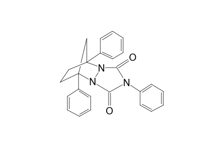 5,8-Methano-1H-[1,2,4]triazolo[1,2-A]pyridazine-1,3(2H)-dione, 5,6,7,8-tetrahydro-2,5,8-triphenyl-